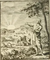 An illustration from Stichtelyke rymen op verscheiden stoffen : waar van ontrent de helft nooit voor-deesen gedrukt zijn : hier in order gestelt in twee deelen (1700)