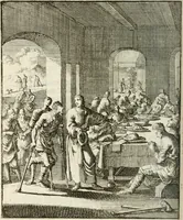 An illustration from Stichtelyke rymen op verscheiden stoffen : waar van ontrent de helft nooit voor-deesen gedrukt zijn : hier in order gestelt in twee deelen (1700)