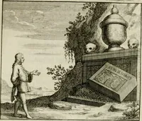 Picture 21 of 39 from Stichtelyke zinnebeelden, en Bybel-stoffen (1740), leaf 101