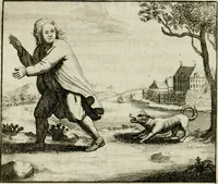 An illustration from Stichtelyke zinnebeelden, en Bybel-stoffen (1740)