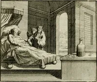 An illustration from Stichtelyke zinnebeelden, en Bybel-stoffen (1740)