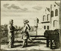 An illustration from Stichtelyke zinnebeelden, en Bybel-stoffen (1740)