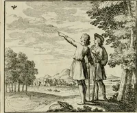 An illustration from Stichtelyke zinnebeelden, en Bybel-stoffen (1740)