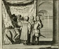 An illustration from Stichtelyke zinnebeelden, en Bybel-stoffen (1740)