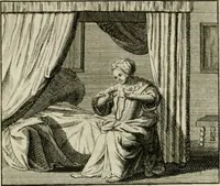 An illustration from Stichtelyke zinnebeelden, en Bybel-stoffen (1740)