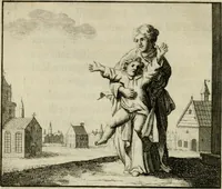 An illustration from Stichtelyke zinnebeelden, en Bybel-stoffen (1740)