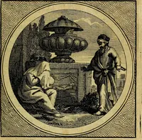 An illustration from Stichtelyke zinnebeelden, gepast op deugden en ondeugden (1767)