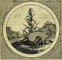 An illustration from Stichtelyke zinnebeelden, gepast op deugden en ondeugden (1767)