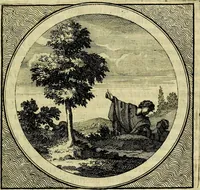 An illustration from Stichtelyke zinnebeelden, gepast op deugden en ondeugden (1767)