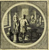 An illustration from Stichtelyke zinnebeelden, gepast op deugden en ondeugden (1767)