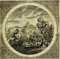 An illustration from Stichtelyke zinnebeelden, gepast op deugden en ondeugden (1767)