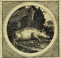 An illustration from Stichtelyke zinnebeelden, gepast op deugden en ondeugden (1767)