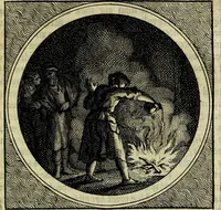 An illustration from Stichtelyke zinnebeelden, gepast op deugden en ondeugden (1767)