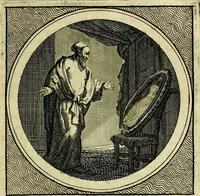 Picture 9 of 59 from Stichtelyke zinnebeelden, gepast op deugden en ondeugden (1767), leaf 44