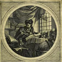 An illustration from Stichtelyke zinnebeelden, gepast op deugden en ondeugden (1767)