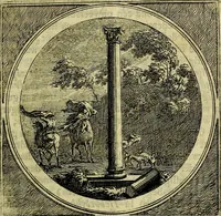 An illustration from Stichtelyke zinnebeelden, gepast op deugden en ondeugden (1767)