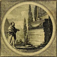 An illustration from Stichtelyke zinnebeelden, gepast op deugden en ondeugden (1767)