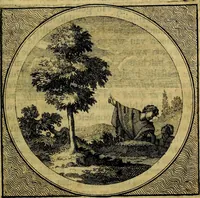 An illustration from Stichtelyke zinnebeelden gepast op deugden en ondeugden : in LVII tafereeelen vertoont (1723)