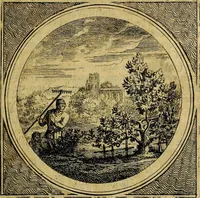 An illustration from Stichtelyke zinnebeelden gepast op deugden en ondeugden : in LVII tafereeelen vertoont (1723)
