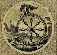 Picture 16 of 61 from Stichtelyke zinnebeelden gepast op deugden en ondeugden : in LVII tafereeelen vertoont (1723), leaf 72