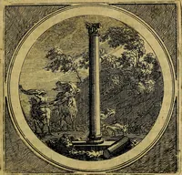 An illustration from Stichtelyke zinnebeelden gepast op deugden en ondeugden : in LVII tafereeelen vertoont (1723)