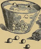 An illustration from Stick-and-pea plays; pastimes for the children's year (1899)