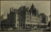An illustration from St. James Hotel - two blocks from C.P.R. Depot, opposite G.T.R. depot (1905)