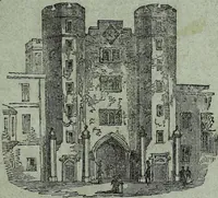 An illustration from The St. James's magazine, and heraldic and historical register (1850)