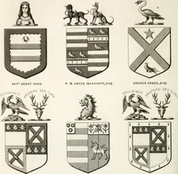 An illustration from The St. James's magazine, and heraldic and historical register (1850)