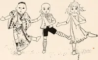 An illustration from St. Nicholas book of plays & operettas (1900)