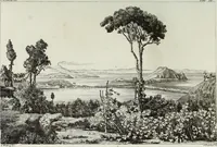 An illustration from Storia dei monumenti del reame delle Due Sicilie (1846)