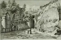 An illustration from Storia dei monumenti del reame delle Due Sicilie (1846)
