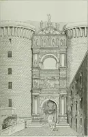 An illustration from Storia dei monumenti del reame delle Due Sicilie (1846)