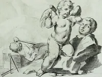An illustration from Storia dell' Accademia clementina di Bologna, aggregata all'Instituto delle scienze e dell'arti (1739)