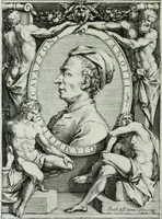 An illustration from Storia dell' Accademia clementina di Bologna, aggregata all'Instituto delle scienze e dell'arti (1739)