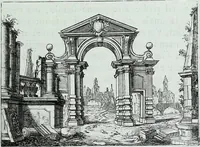 An illustration from Storia dell' Accademia clementina di Bologna, aggregata all'Instituto delle scienze e dell'arti (1739)