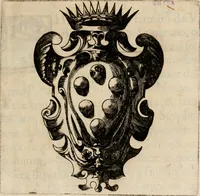 An illustration from Storia della citta' di Montepulciano di Spinello del cap.no (1641)
