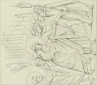 An illustration from Storia della pittura italiana esposta coi monumenti (1848)