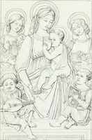 An illustration from Storia della pittura italiana esposta coi monumenti (1848)
