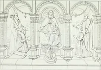An illustration from Storia della pittura italiana esposta coi monumenti (1848)