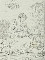 An illustration from Storia della pittura italiana esposta coi monumenti (1848)