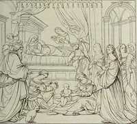 An illustration from Storia della pittura italiana esposta coi monumenti (1848)