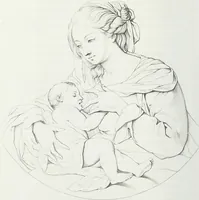An illustration from Storia della pittura italiana esposta coi monumenti (1848)