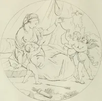 An illustration from Storia della pittura italiana esposta coi monumenti (1848)