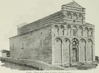 An illustration from Storia dell'arte in Sardegna dal XI al XIV secolo (1907)