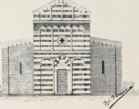 An illustration from Storia dell'arte in Sardegna dal XI al XIV secolo (1907)