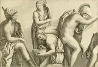 An illustration from Storia delle arti del disegno presso gli antichi (1783)