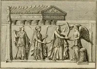 An illustration from Storia delle arti del disegno presso gli antichi (1783)