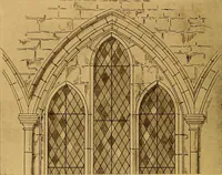 An illustration from Storied windows : a traveller's introduction to the study of old church glass, from the twelfth century to the Renaissance, especially in France (1914)