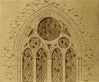 An illustration from Storied windows : a traveller's introduction to the study of old church glass, from the twelfth century to the Renaissance, especially in France (1914)